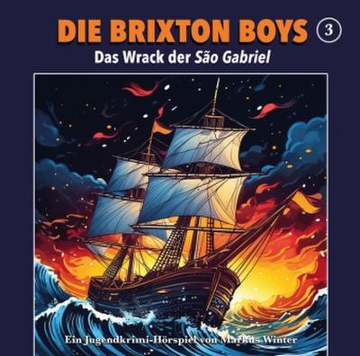 Die Brixton-Boys - Das Wrack der Sao Gabriel, 1 Audio-CD
