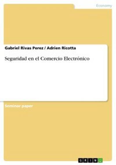 Seguridad en el Comercio Electrónico