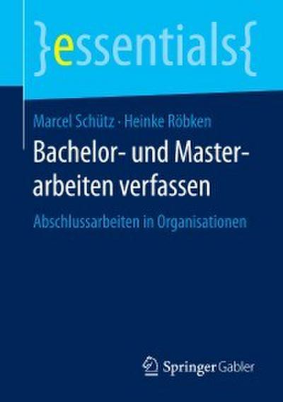 Bachelor- und Masterarbeiten verfassen