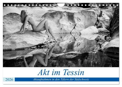 Akt im Tessin (Wandkalender 2026 DIN A4 quer), CALVENDO Monatskalender