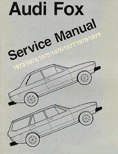 Audi Fox Service Manual