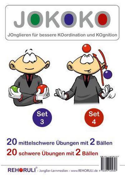 JOKOKO-DIN A5-Karten - SET 3 + Set 4 (DIN A5 Karten)