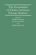 The Economics of Choice between Energy Sources
