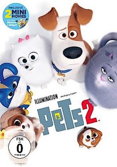 Pets 2, 1 DVD