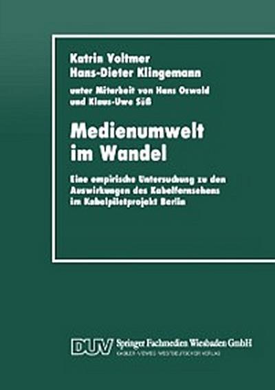 Medienumwelt im Wandel