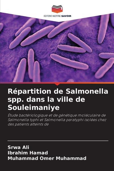 Répartition de Salmonella spp. dans la ville de Souleimaniye