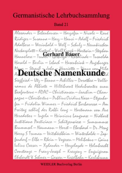 Deutsche Namenkunde