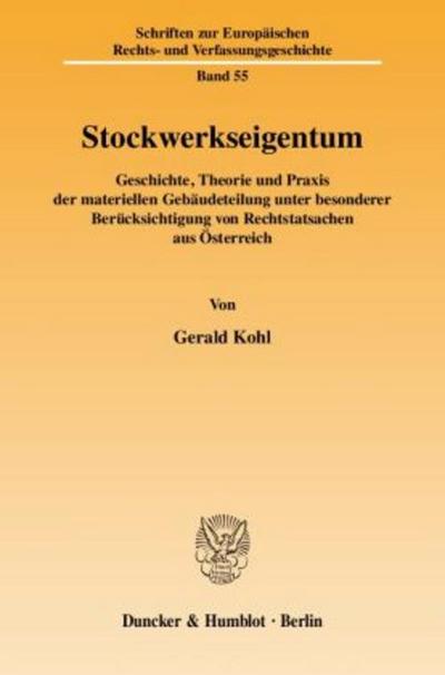 Stockwerkseigentum.
