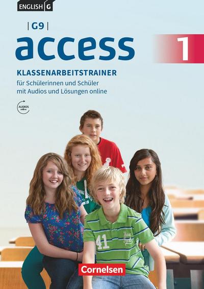 English G Access - G9 - Band 1: 5. Schuljahr - Klassenarbeitstrainer mit Audios und Lösungen online