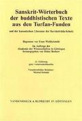 Sanskrit-Wörterbuch der buddhistischen Texte aus d
