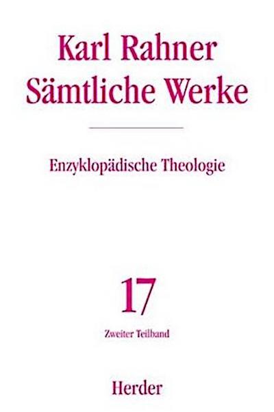 Sämtliche Werke Karl Rahner Sämtliche Werke. Tl.2