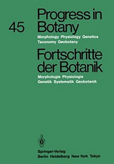 Progress in Botany / Fortschritte der Botanik