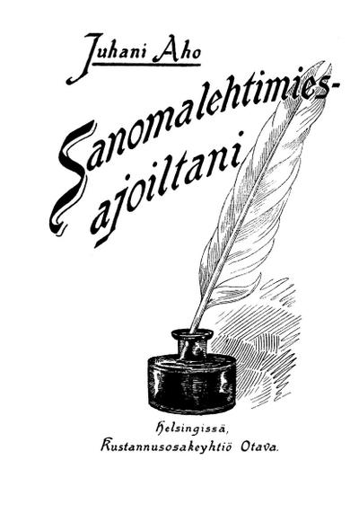 Sanomalehtimiesajoiltani