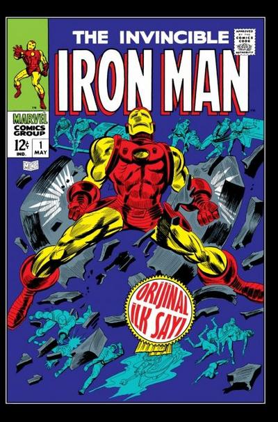 The Invincible Iron Man Orjinal 1. Sayi