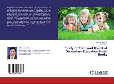 Study of CBSE and Board of Secondary Education Hindi Books - Shrikrishna Mishra