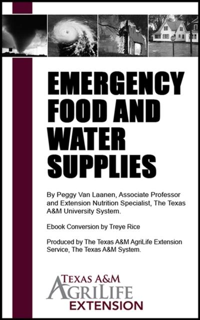 Emergency Food and Water Supplies