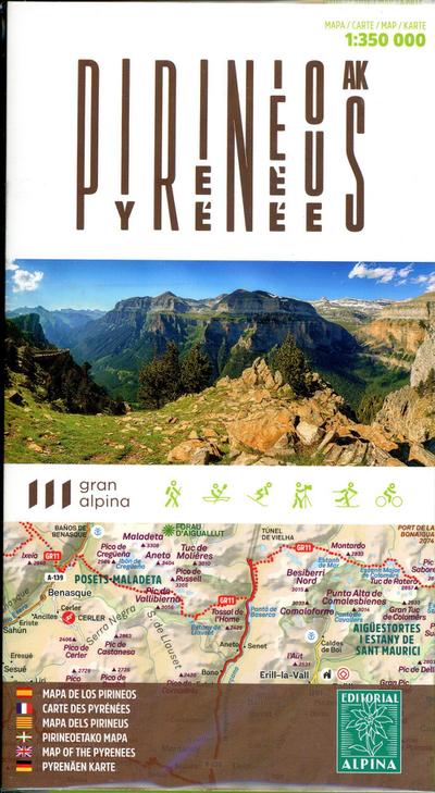 Pirineus 1:350.000