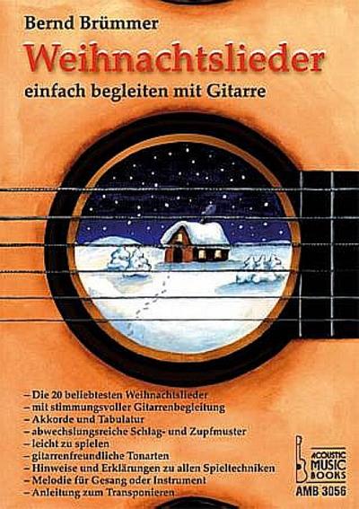 Weihnachtslieder einfach begleiten mit Gitarre