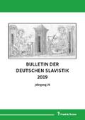 Bulletin der deutschen Slavistik 2019