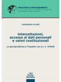 Intercettazioni, accesso ai dati personali e valori costituzionali