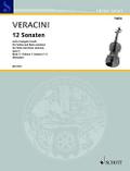 12 Sonaten nach Corellis op. 5 Band 1für Violine und Basso continuo (Klavier, Cembalo), Violoncello ad libi