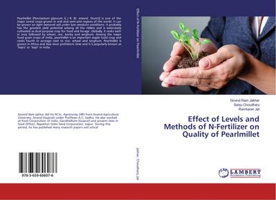 Effect of Levels and Methods of N-Fertilizer on Quality of Pearlmillet