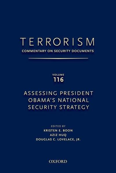 Terrorism: Commentary on Security Documents Volume 116