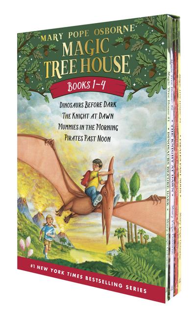 Magic Tree House Books 1-4 Boxed Set