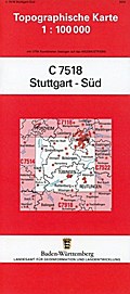 Stuttgart Süd 1 : 100 000