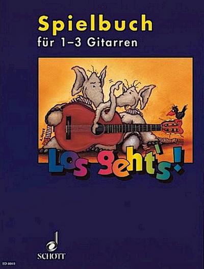 Los geht’s!, Spielbuch für 1-3 Gitarren