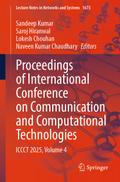Proceedings of International Conference on Communication and Computational Technologies