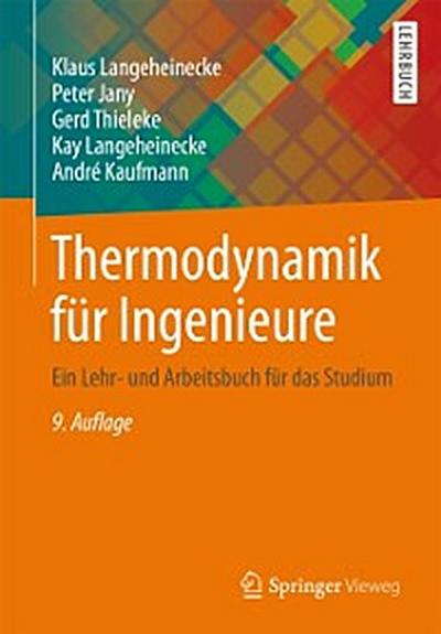 Thermodynamik für Ingenieure