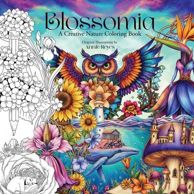 Blossomia. A Creative Nature Coloring