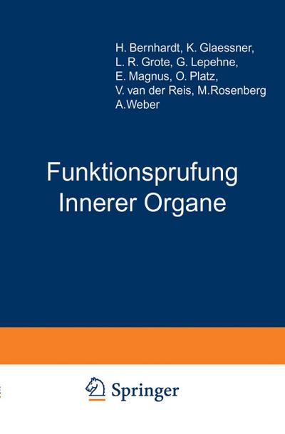 Funktionsprufung Innerer Organe