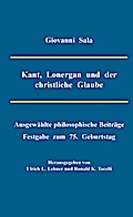Kant, Lonergan und der christliche Glaube