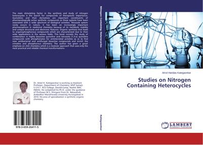 Studies on Nitrogen Containing Heterocycles