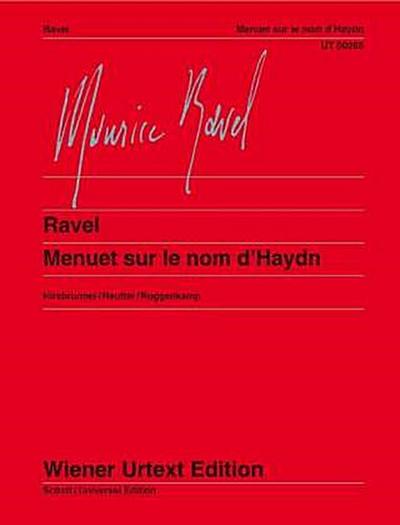 Menuet sur le nom d’Haydn