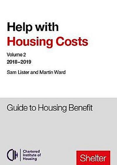 Help With Housing Costs: Volume 2