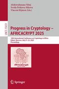 Progress in Cryptology - AFRICACRYPT 2025