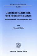 Juristische Methodik und Politisches System.