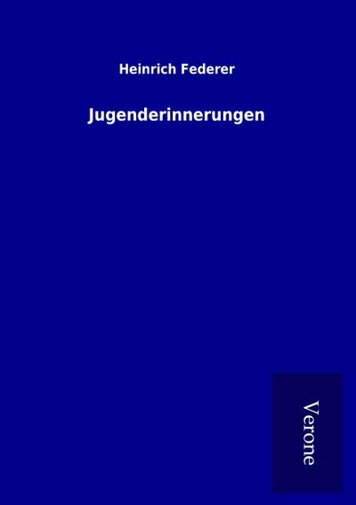Jugenderinnerungen