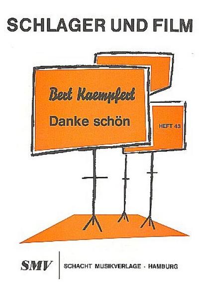 Danke schön: EinzelausgabeGesang und Klavier (dt/en)