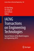 IAENG Transactions on Engineering Technologies