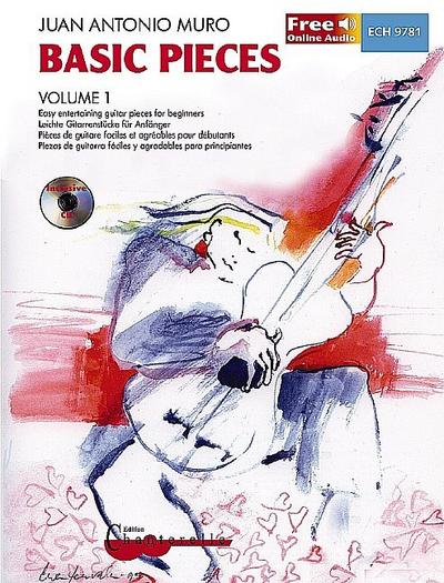 Basic Pieces, Gitarre, m. Audio-CD. Bd.1