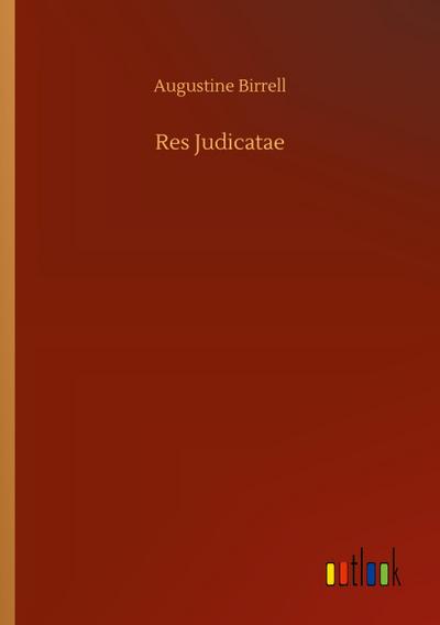 Res Judicatae