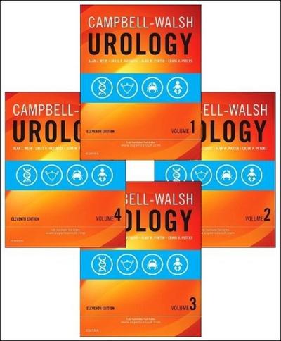 Campbell-Walsh Urology, 4 Vols.