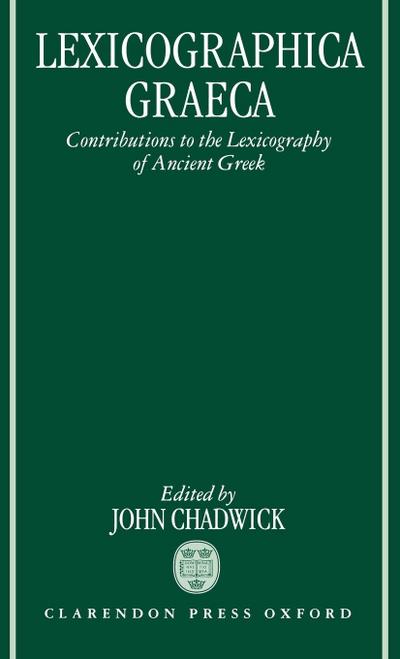 Lexicographica Graeca