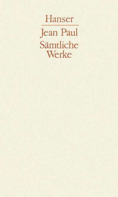 Sämtliche Werke