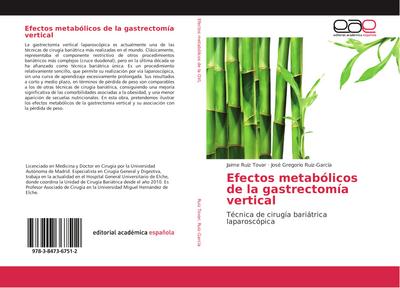 Efectos metabólicos de la gastrectomía vertical