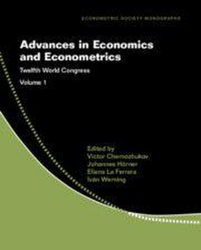 Advances in Economics and Econometrics: Volume 1